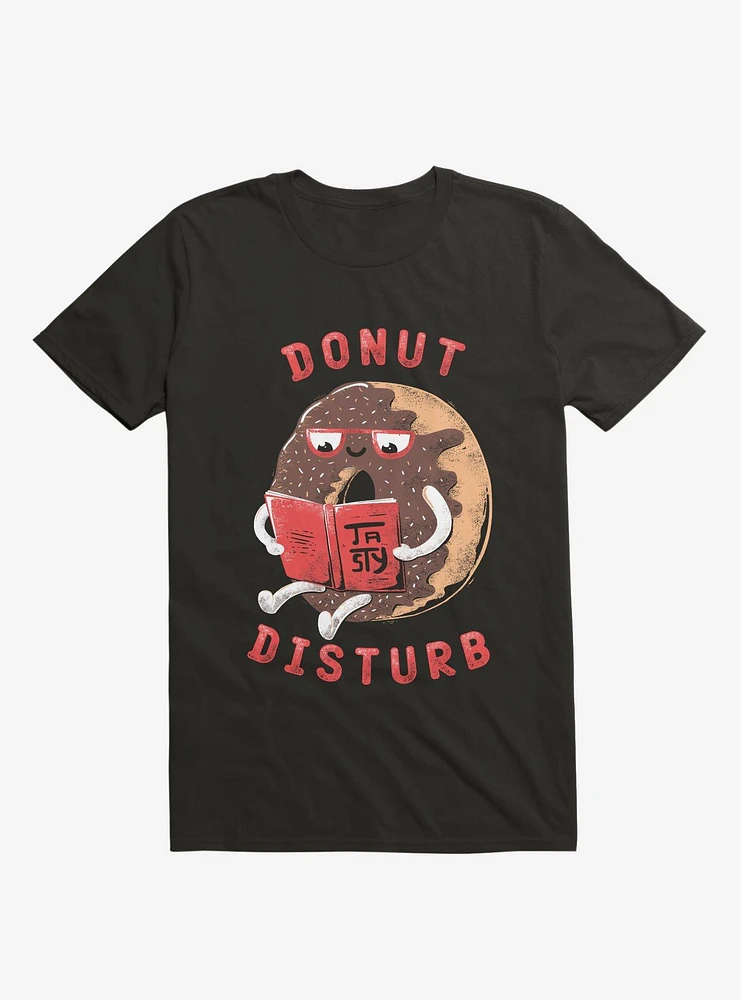 Donut Disturb Black T-Shirt