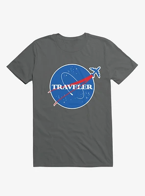 Interstellar Traveler Charcoal Grey T-Shirt