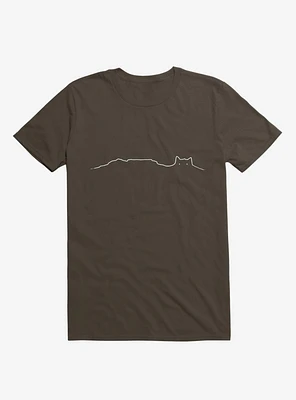 Mountain Lion's Head Cape Town Brown T-Shirt