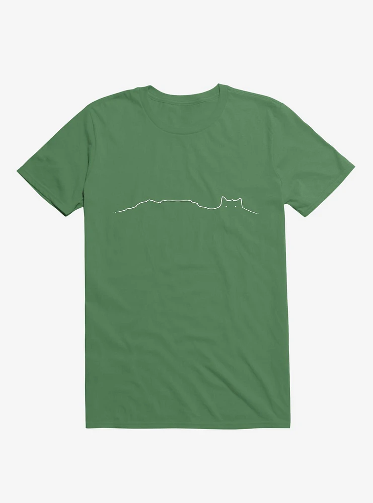 Mountain Lion's Head Cape Town Kelly Green T-Shirt