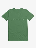 Mountain Lion's Head Cape Town Kelly Green T-Shirt