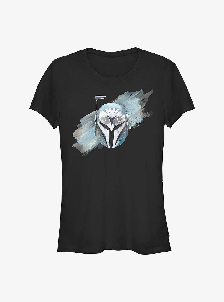 Star Wars The Mandalorian Bo-Katan Helmet Girls T-Shirt