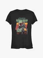 Star Wars The Mandalorian Boba Fett Lives Girls T-Shirt