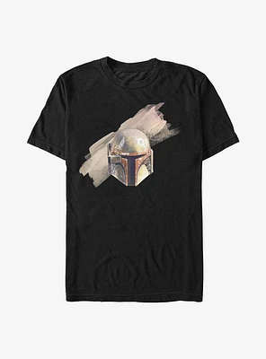 Star Wars The Mandalorian Boba Fett Helmet T-Shirt