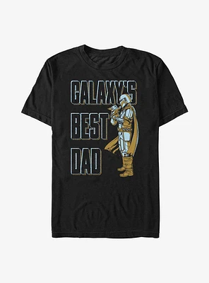Star Wars The Mandalorian Galaxy's Best Dad T-Shirt