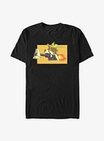 Star Wars The Mandalorian Speeder Bike Force Child T-Shirt