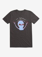 Strange Planet My Confidence Is Unfounded T-Shirt