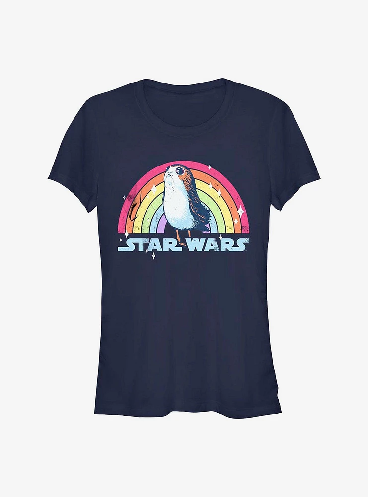 Star Wars: The Last Jedi Porg Rainbow T-Shirt