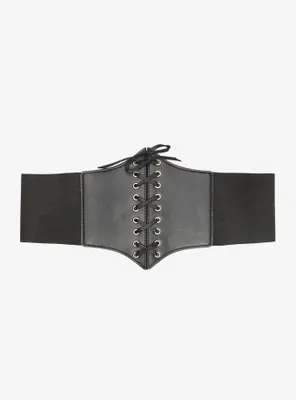 Lace-Up Elasticated Corset
