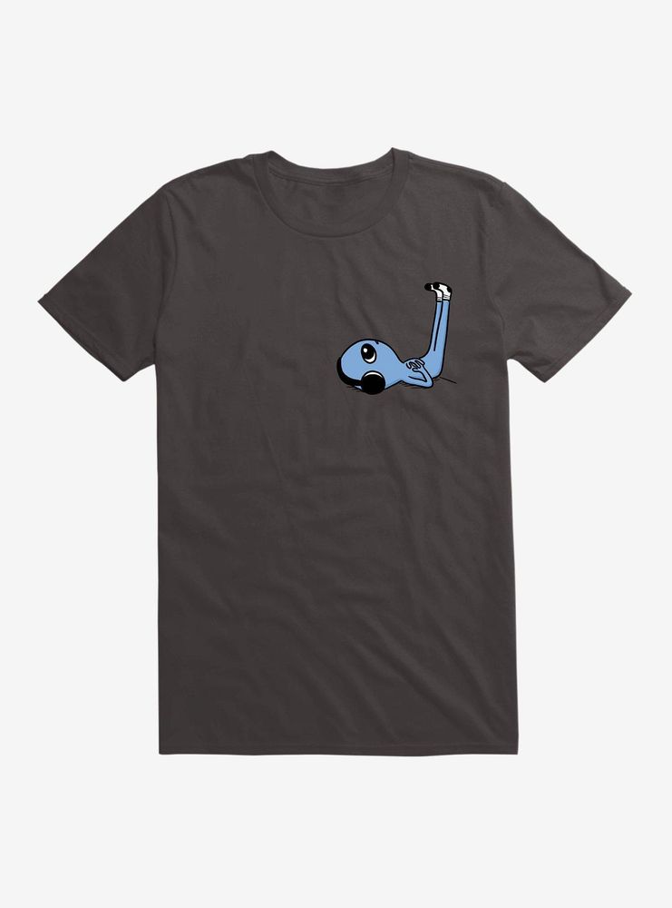 Strange Planet Headphones Limb Elevation Being Blue Version T-Shirt