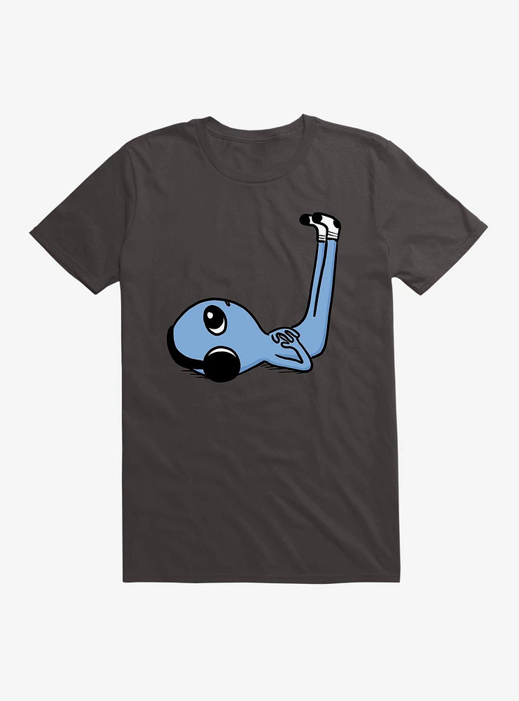 Strange Planet Centered Headphones Limb Elevation Being Blue Version T-Shirt