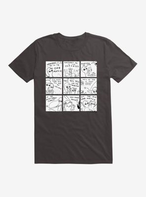 Strange Planet Transport Me To The Orb Match B&W T-Shirt