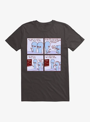 Strange Planet We Want To Ingest Mild Poison Joyful Hour T-Shirt
