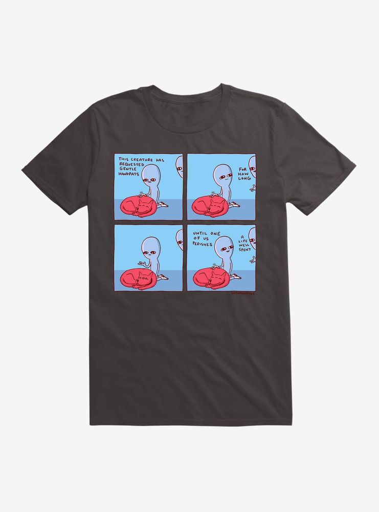 Strange Planet Gentle Handpats T-Shirt