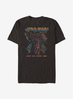 Star Wars Vader Japanese Text T-Shirt