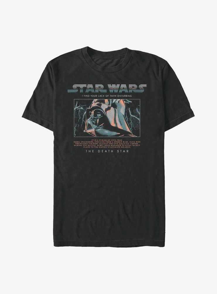 Star Wars Vader Lightning T-Shirt