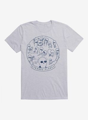 Strange Planet Summer Camp Design T-Shirt