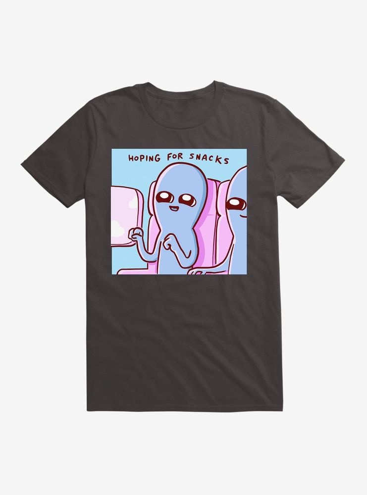 Strange Planet Hoping For Snacks T-Shirt