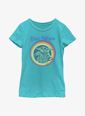 Star Wars The Mandalorian Pride Rainbow Bounty Youth T-Shirt