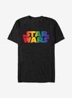 Star Wars Pride Rainbow Logo T-Shirt