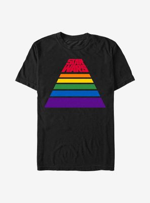 Star Wars Pride Rainbow Perspective T-Shirt