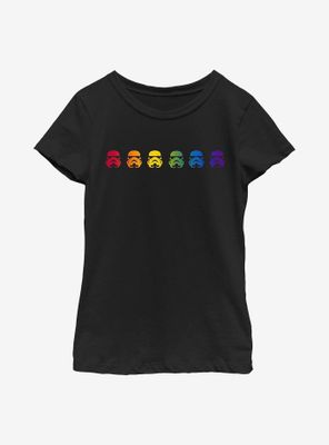Star Wars Pride Helmets Youth T-Shirt