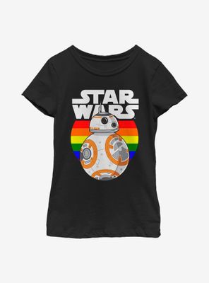 Star Wars Pride Rainbow Circle Youth T-Shirt