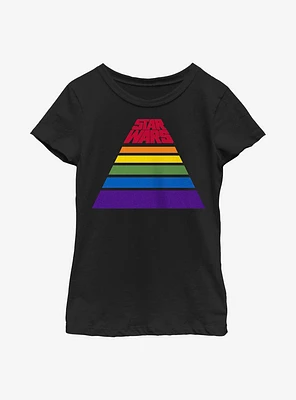 Star Wars Pride Rainbow Perspective Youth T-Shirt