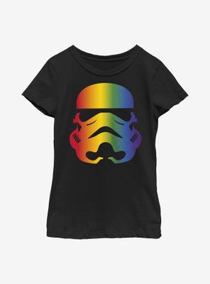Star Wars Pride Rainbow Storm Youth T-Shirt