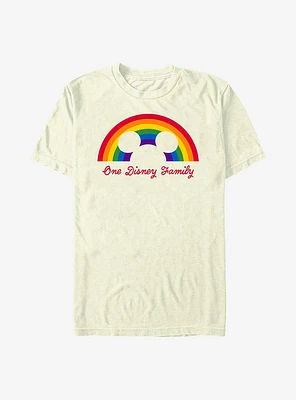 Disney Mickey Mouse Rainbow Our Family T-Shirt