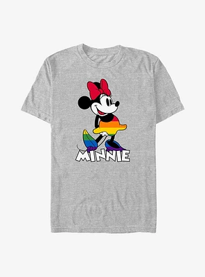 Disney Minnie Mouse Rainbow Dress Pride T-Shirt