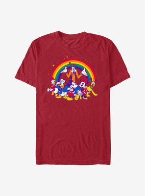 Disney Mickey Mouse Pride Group T-Shirt