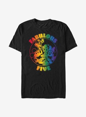 Disney Mickey Mouse Pride Five T-Shirt