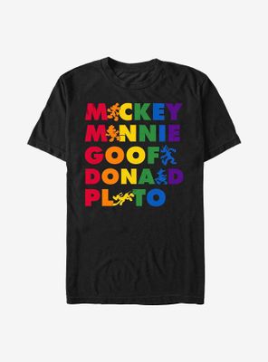 Disney Mickey Mouse Pride Friends T-Shirt