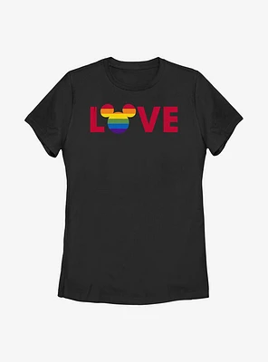 Disney Mickey Mouse Pride Ears Logo T-Shirt