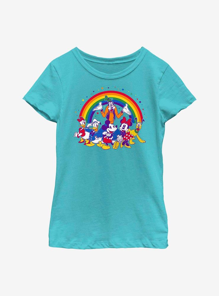 Disney Mickey Mouse Pride Group Youth T-Shirt