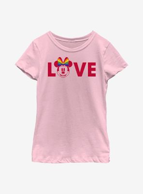 Disney Pride Minnie Love Youth T-Shirt