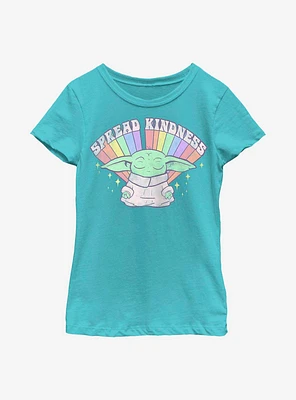 Star Wars The Mandalorian Pride Meditate Kindness Youth T-Shirt