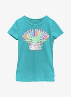 Star Wars The Mandalorian Pride Meditate Kindness Youth T-Shirt