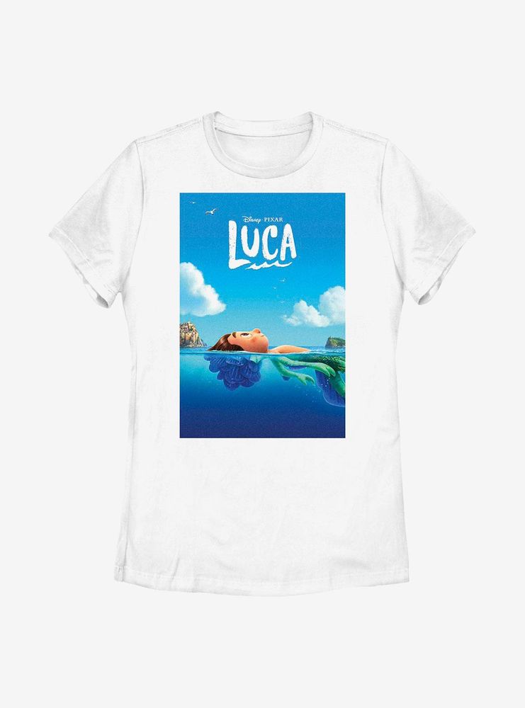 Disney Pixar Luca Poster Womens T-Shirt