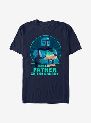 Star Wars The Mandalorian Best Father T-Shirt