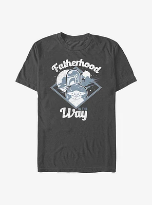Star Wars The Mandalorian Fatherhood T-Shirt