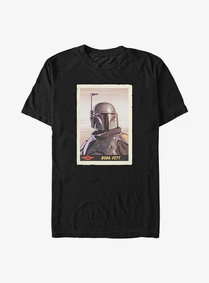 Star Wars The Mandalorian Fett Card T-Shirt