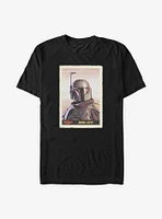 Star Wars The Mandalorian Fett Card T-Shirt