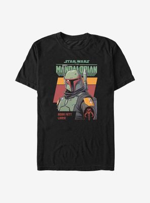 Star Wars The Mandalorian Fett Lives T-Shirt