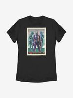 Star Wars The Mandalorian Bo-Katan & Co Card Womens T-Shirt