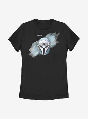 Star Wars The Mandalorian Bo-Katan Helmet Womens T-Shirt