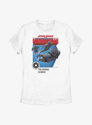 Star Wars The Mandalorian Empire Returns Womens T-Shirt