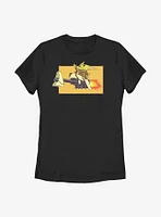 Star Wars The Mandalorian Speeder Bike Force Womens T-Shirt
