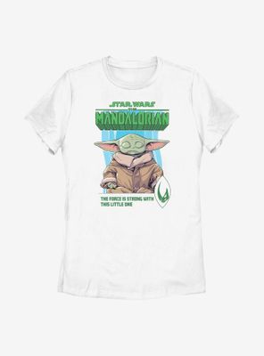 Star Wars The Mandalorian Strong Force Womens T-Shirt
